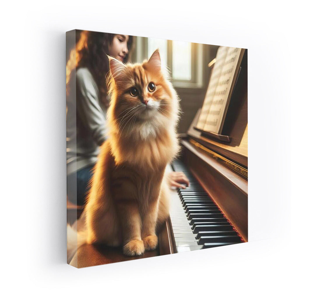 Maestro Meow: Cat in the Music Studio