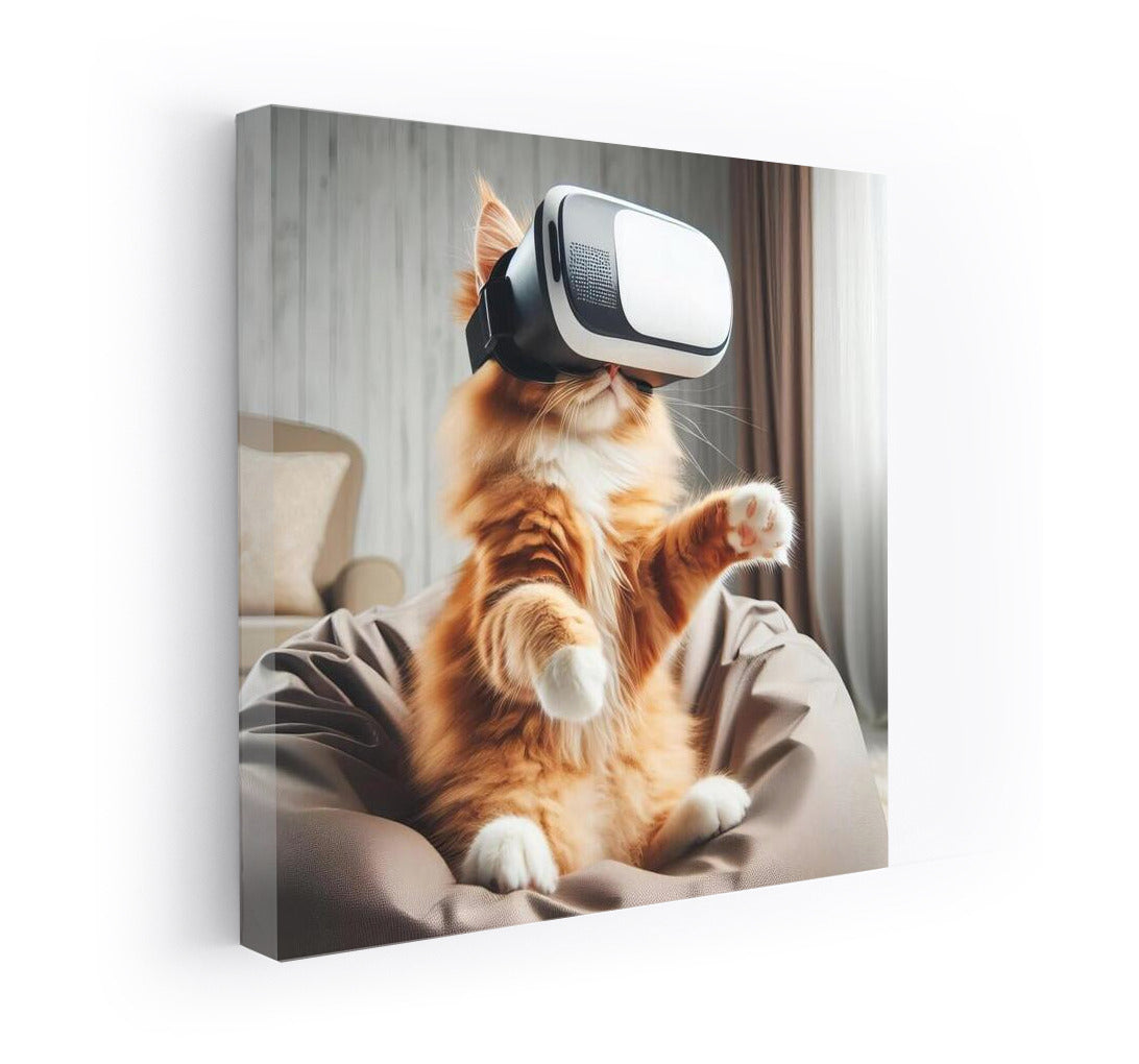 Cat in Virtual Reality: Fluffy Adventurer