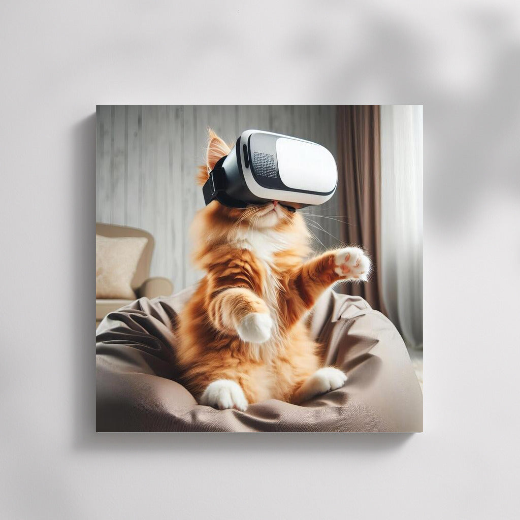 Cat in Virtual Reality: Fluffy Adventurer