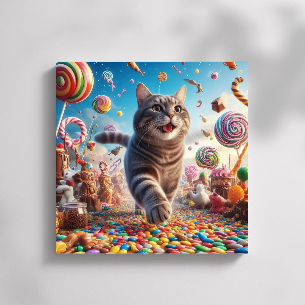 Cat in the Chocolate Candy Parade