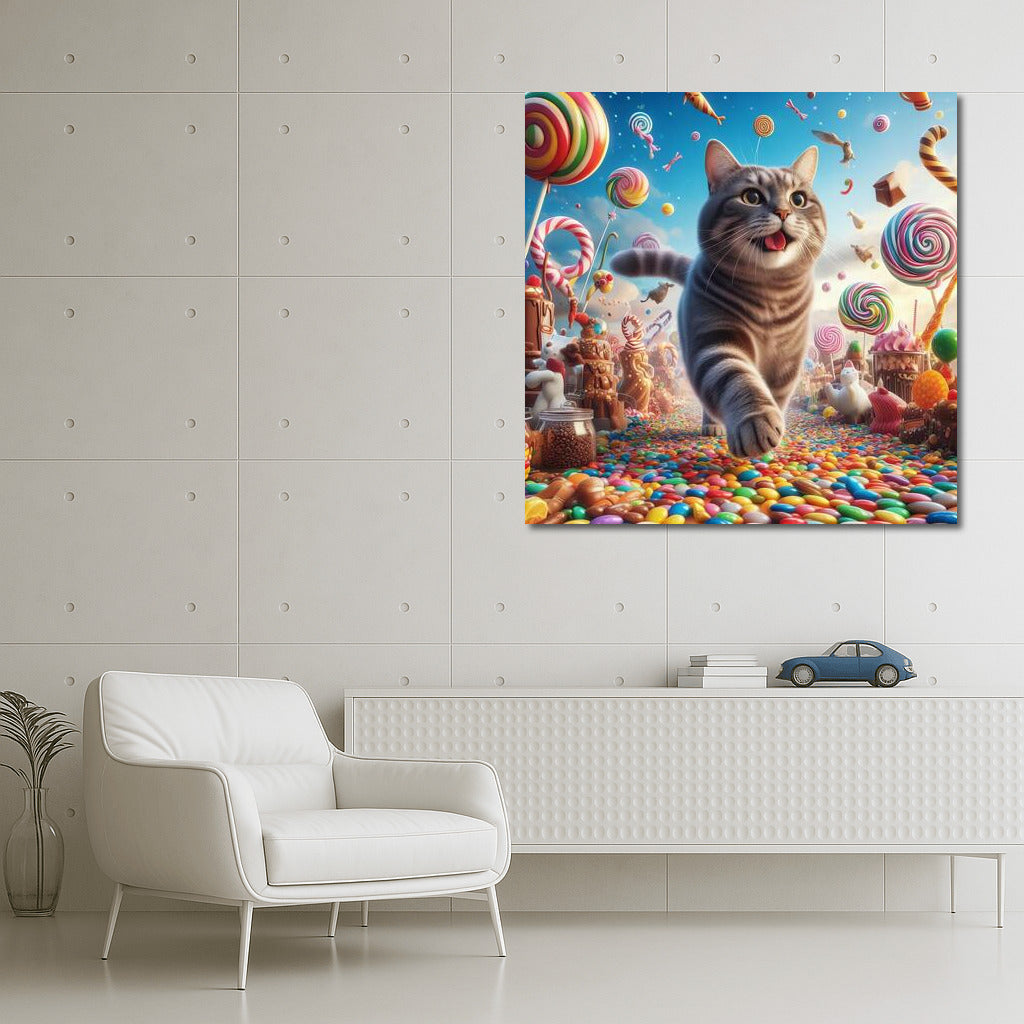 Cat in the Chocolate Candy Parade