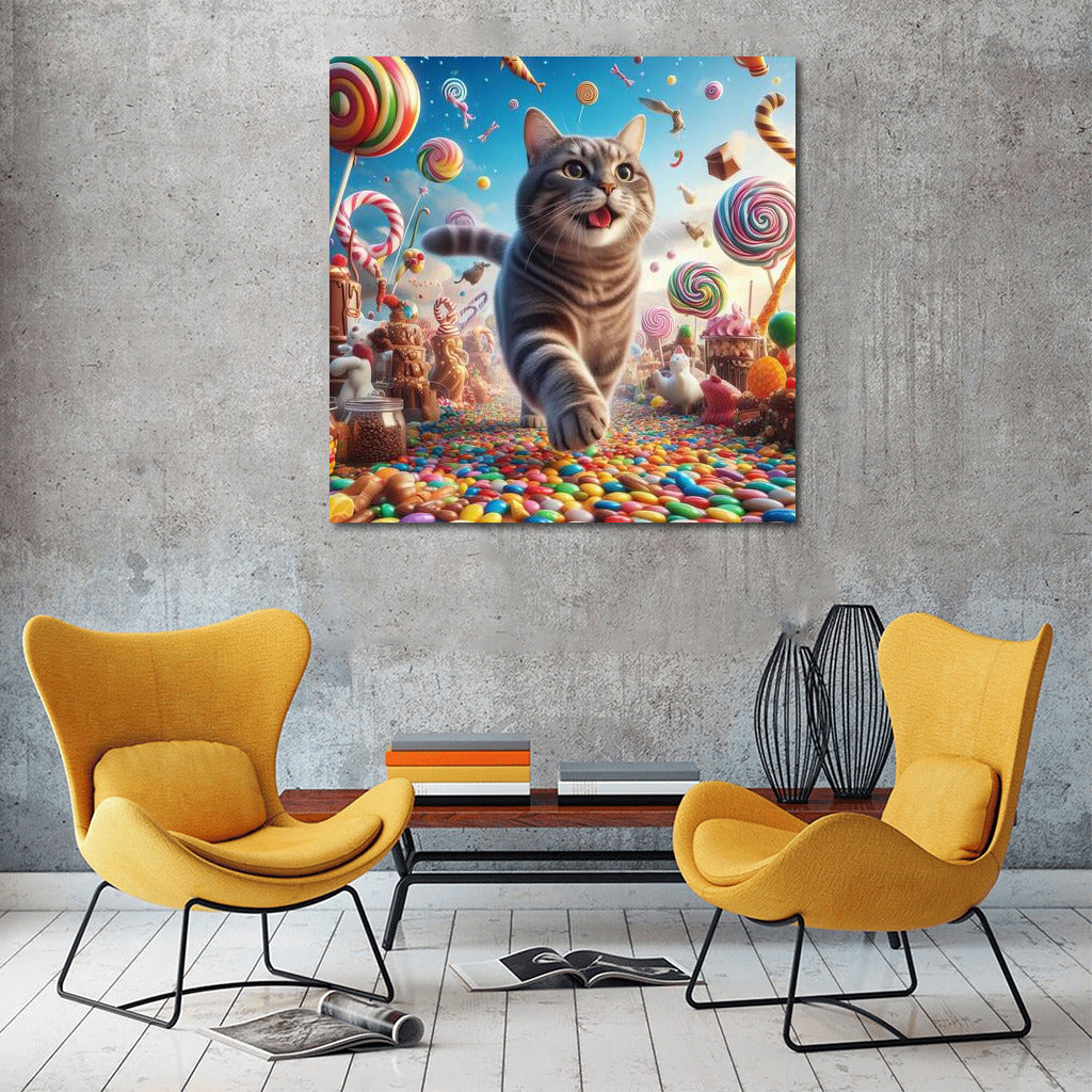 Cat in the Chocolate Candy Parade