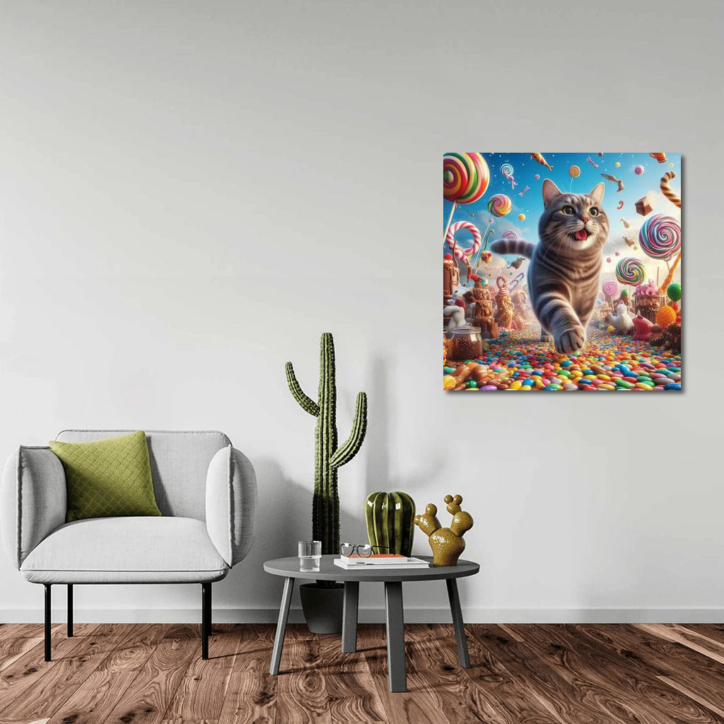Cat in the Chocolate Candy Parade