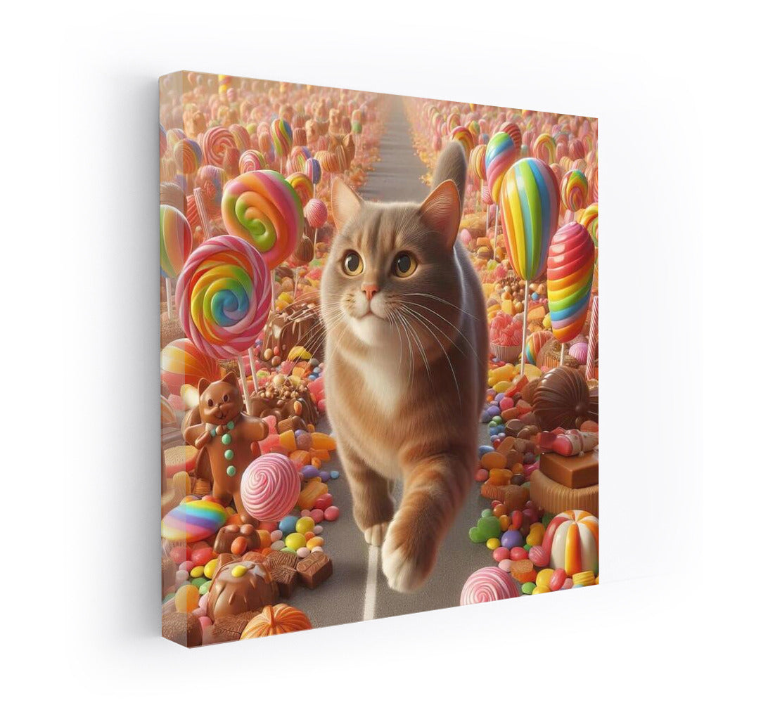 Cat in the Chocolate and Candy Parade