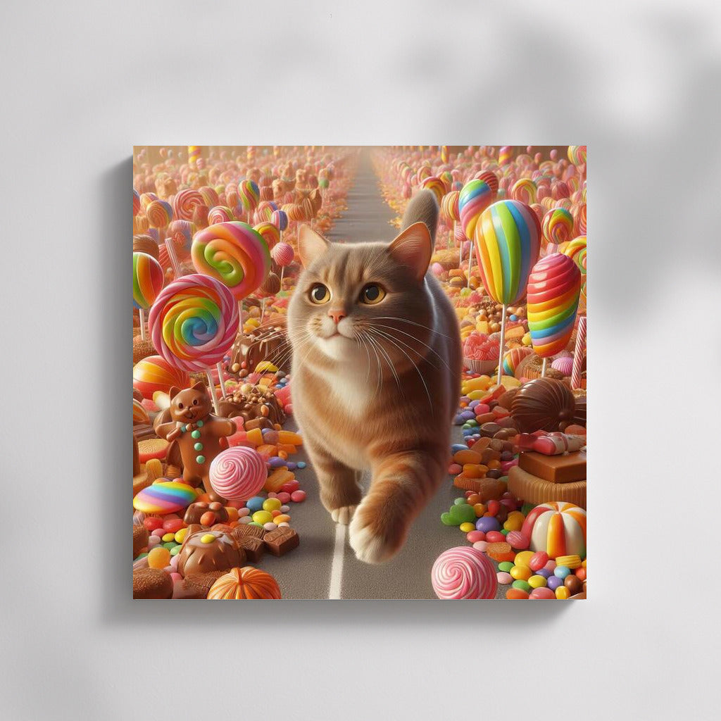 Cat in the Chocolate and Candy Parade