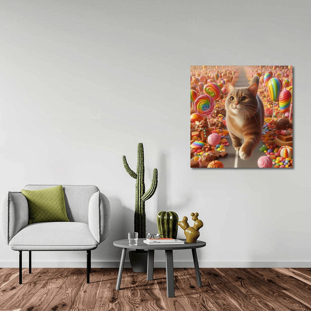 Cat in the Chocolate and Candy Parade