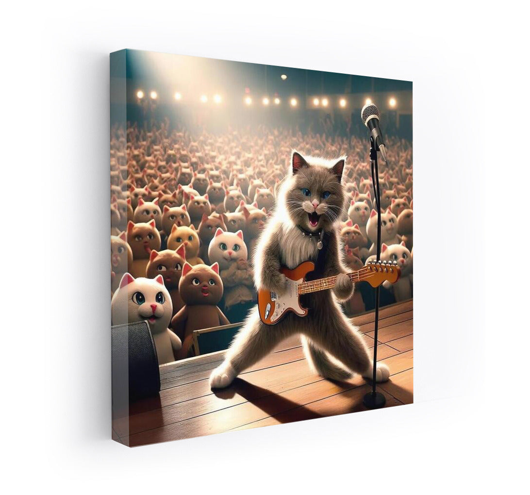 Cat Rock Concert: Plush Fans in Ecstasy