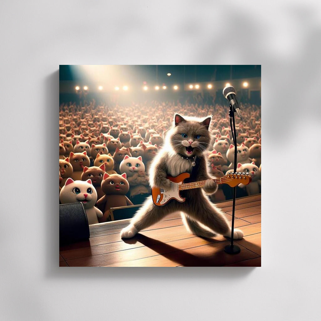 Cat Rock Concert: Plush Fans in Ecstasy