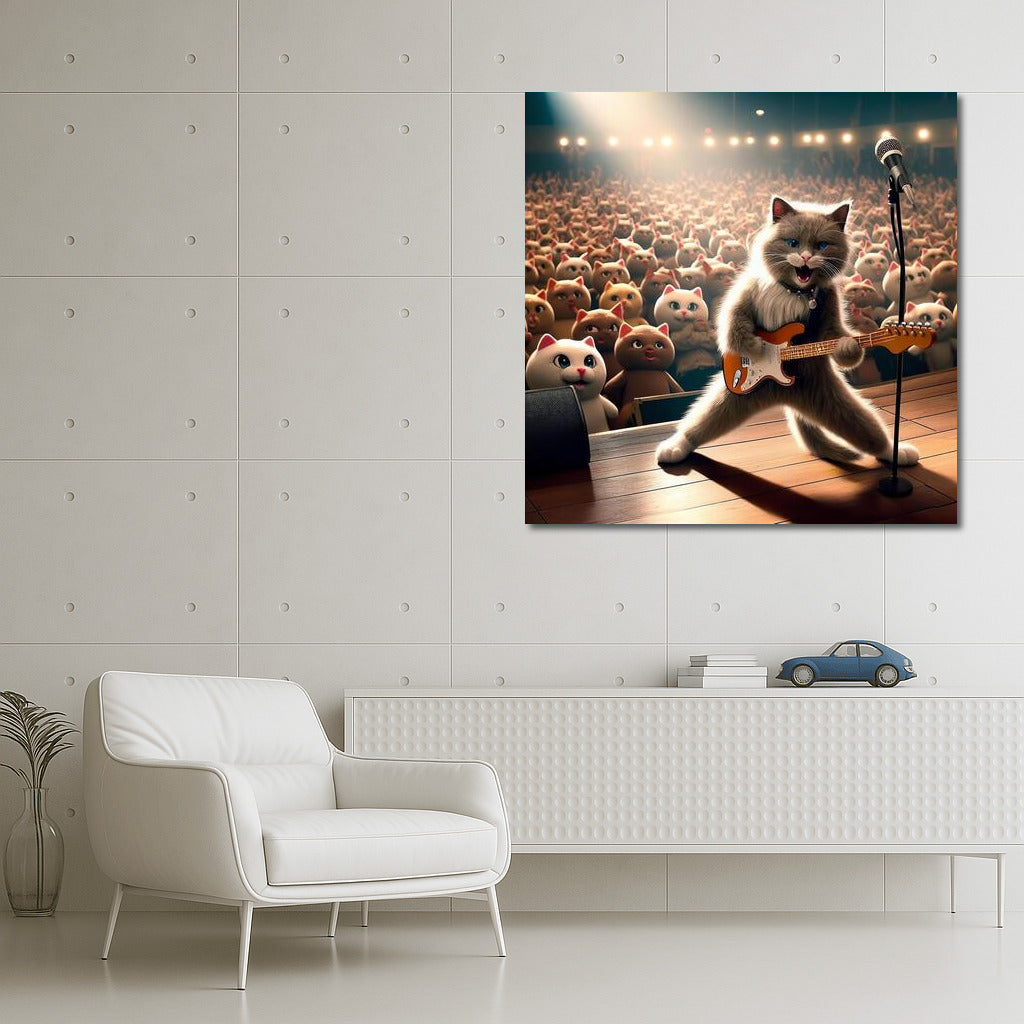 Cat Rock Concert: Plush Fans in Ecstasy
