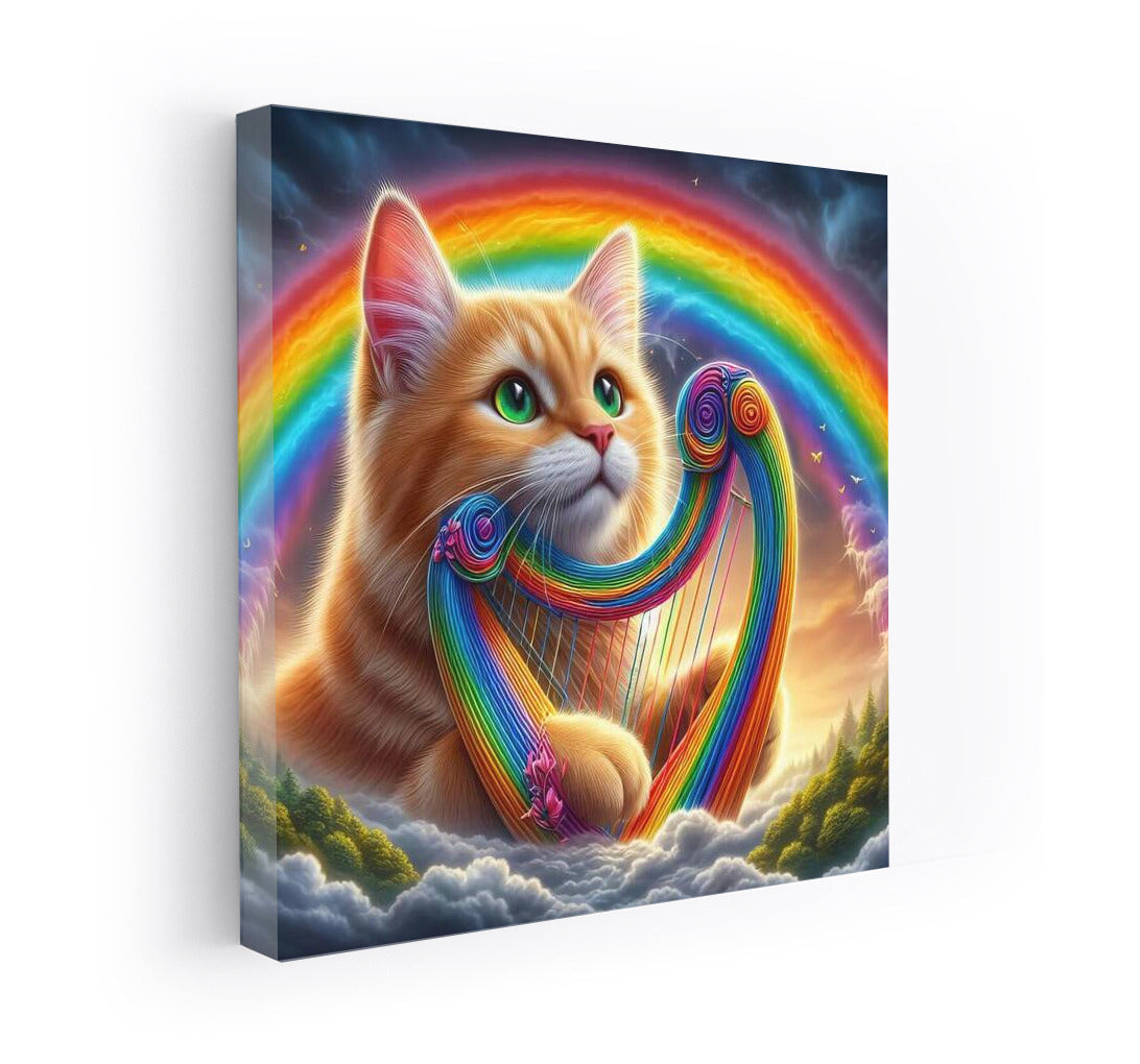 Rainbow Cat Melodies: Awakening Nature