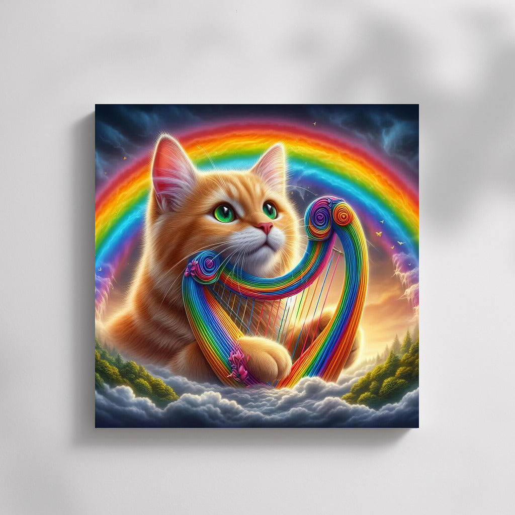 Rainbow Cat Melodies: Awakening Nature