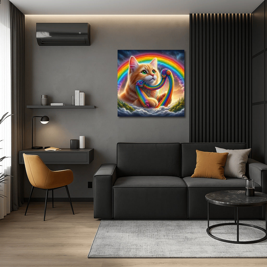 Rainbow Cat Melodies: Awakening Nature
