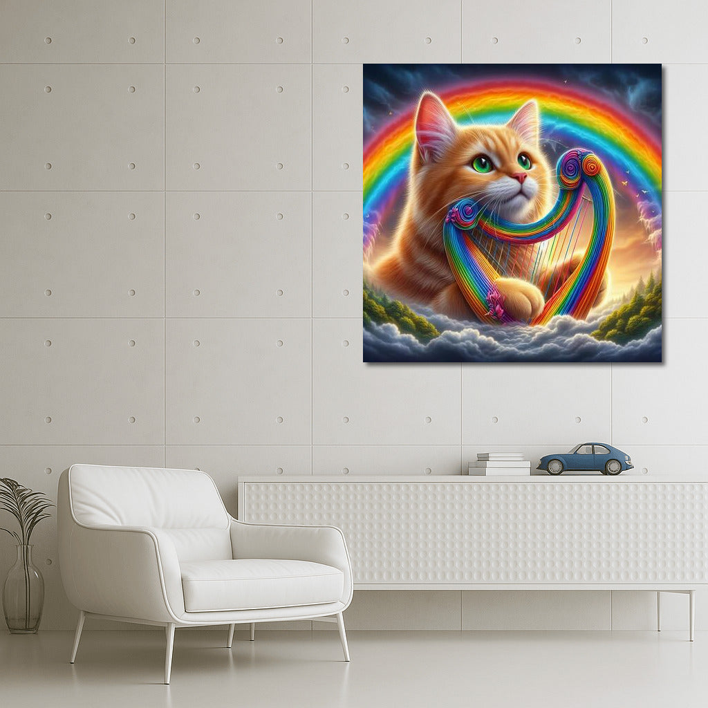 Rainbow Cat Melodies: Awakening Nature