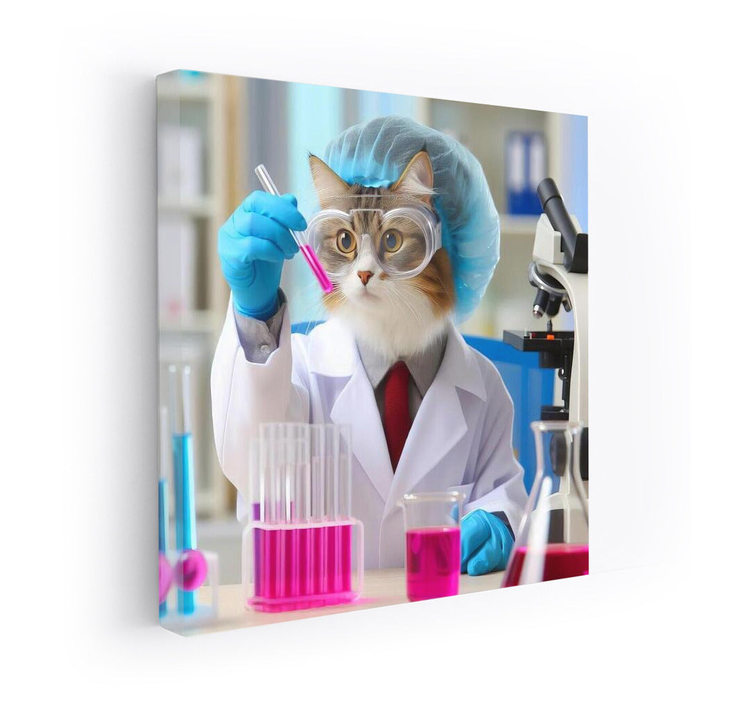 Scientist Cat in the Lab: The Scientific Adventures of a Furry Genius