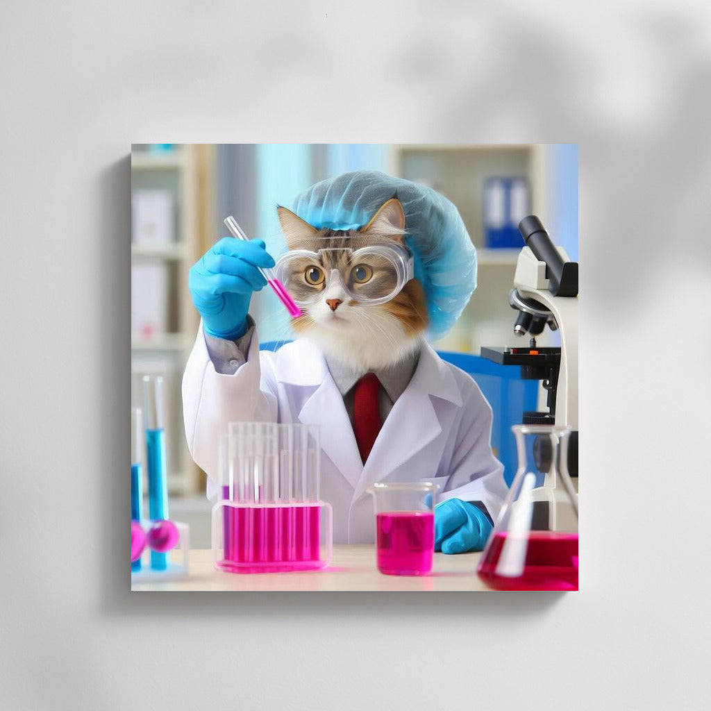 Scientist Cat in the Lab: The Scientific Adventures of a Furry Genius