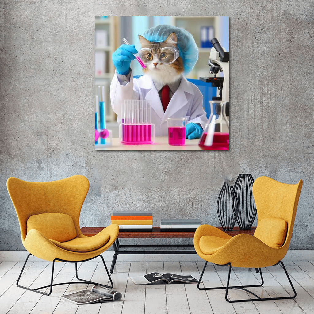 Scientist Cat in the Lab: The Scientific Adventures of a Furry Genius