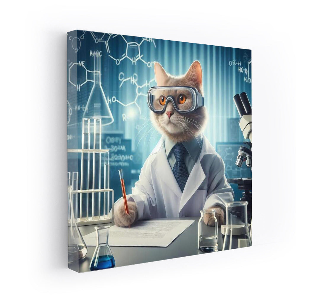 Science Cat in the Lab: Experiments and Discoveries