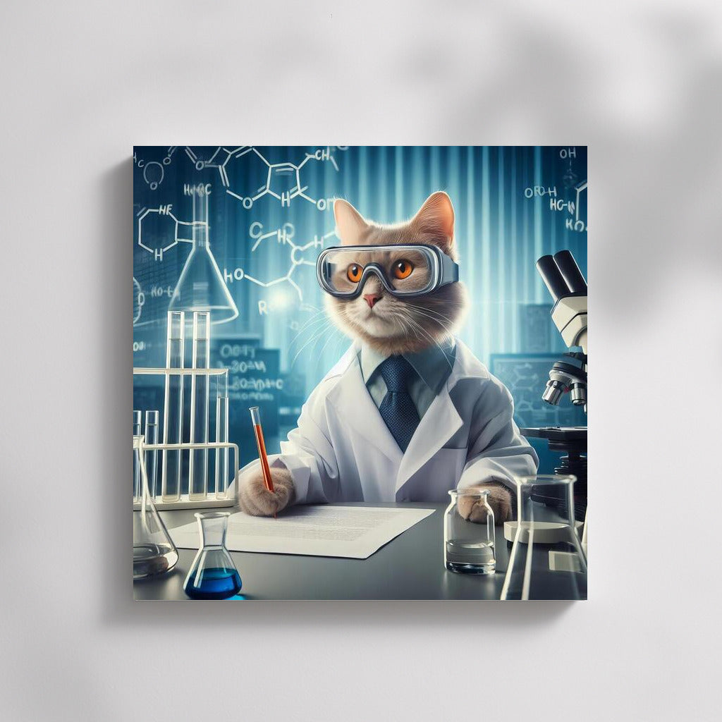 Science Cat in the Lab: Experiments and Discoveries