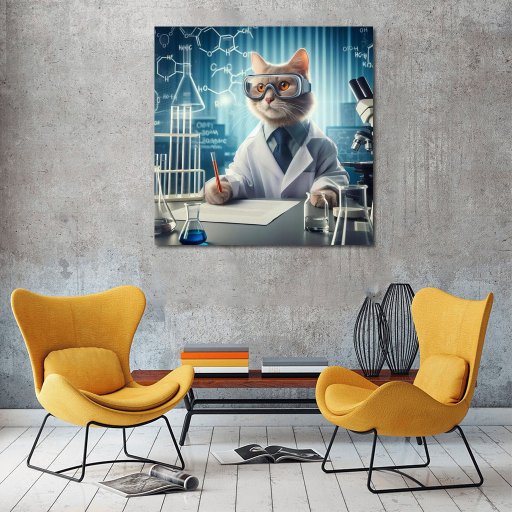 Science Cat in the Lab: Experiments and Discoveries