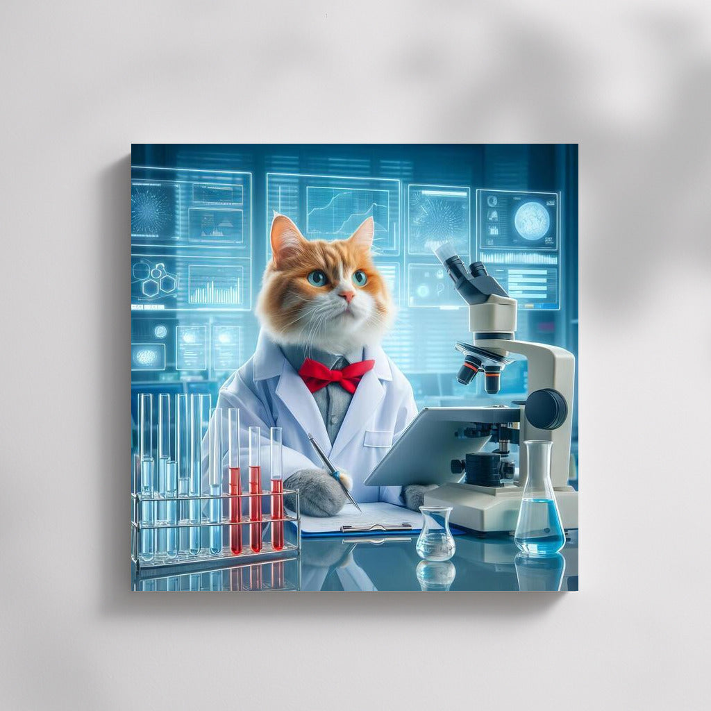 Science Cat in the Lab: Experiments in the Lab Coat