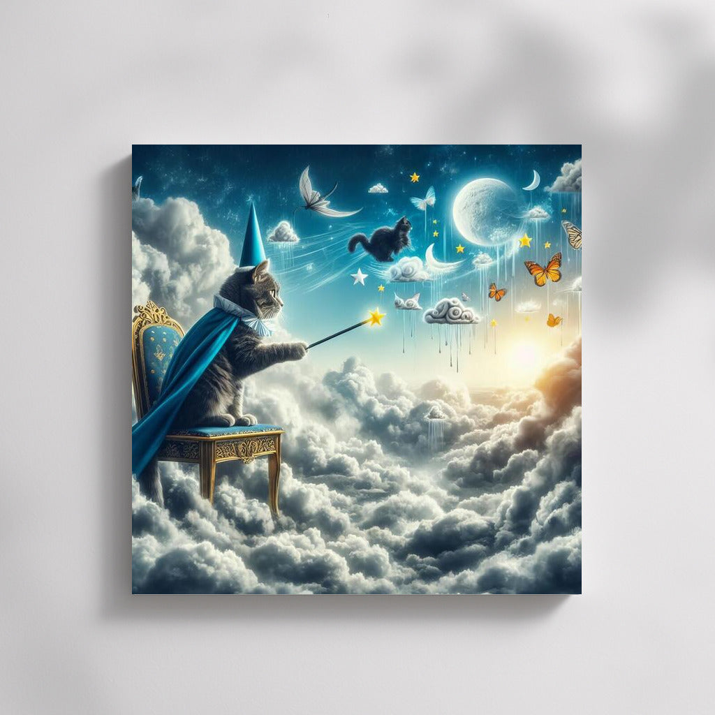 Magical Cat on the Cloud Throne: Weather Control