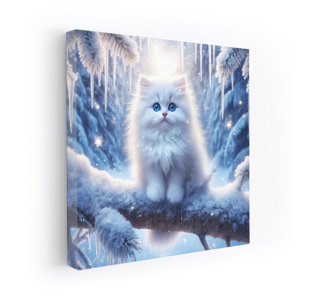 Fluffy Cat in Snow Wonder World 3: Winter Fairytale