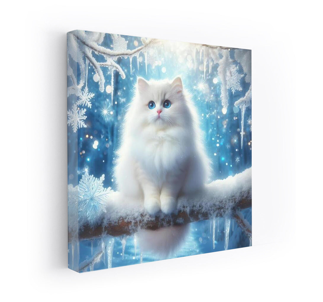 Charming Cat in the Winter Kingdom: Snow Miracle