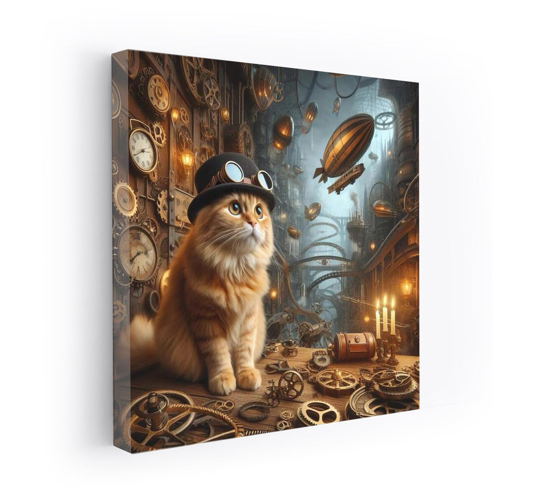 Steampunk Adventure: The Cat in the Hat Among the Gears