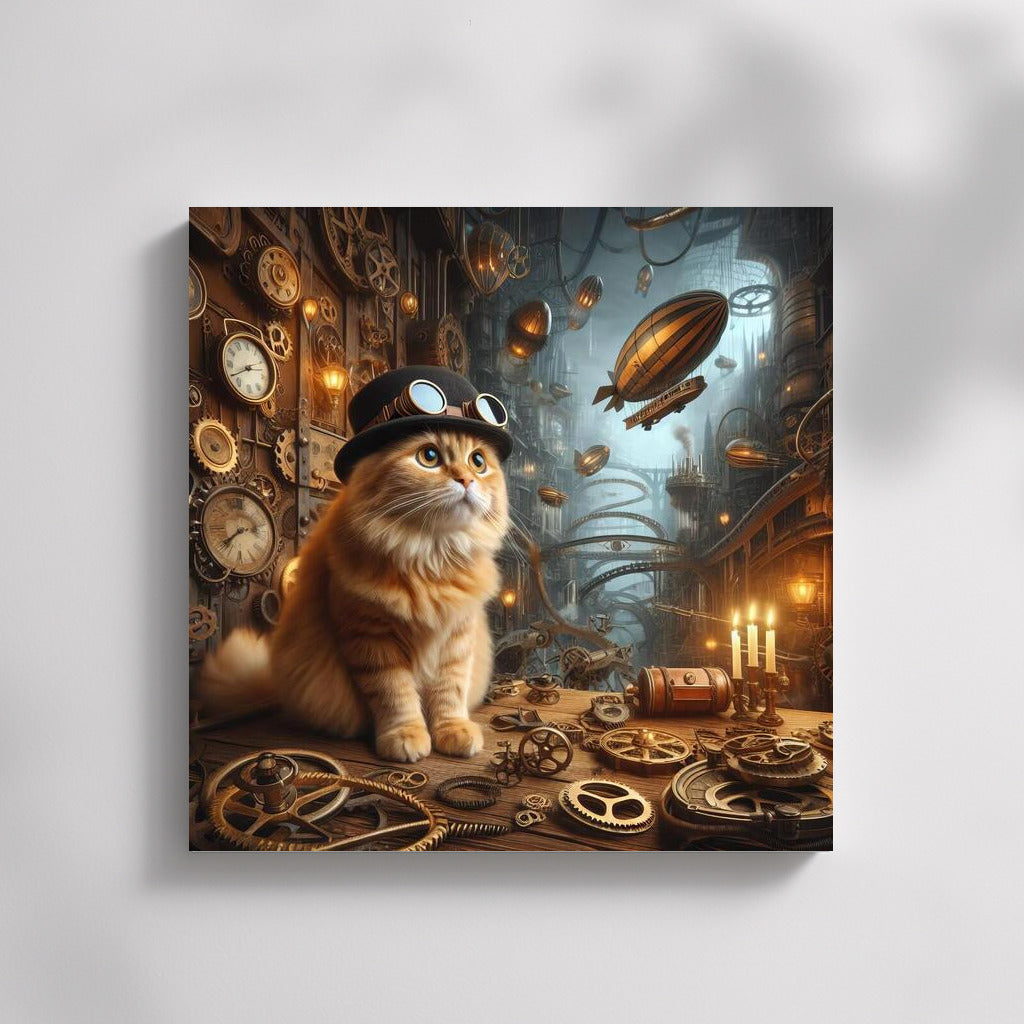 Steampunk Adventure: The Cat in the Hat Among the Gears