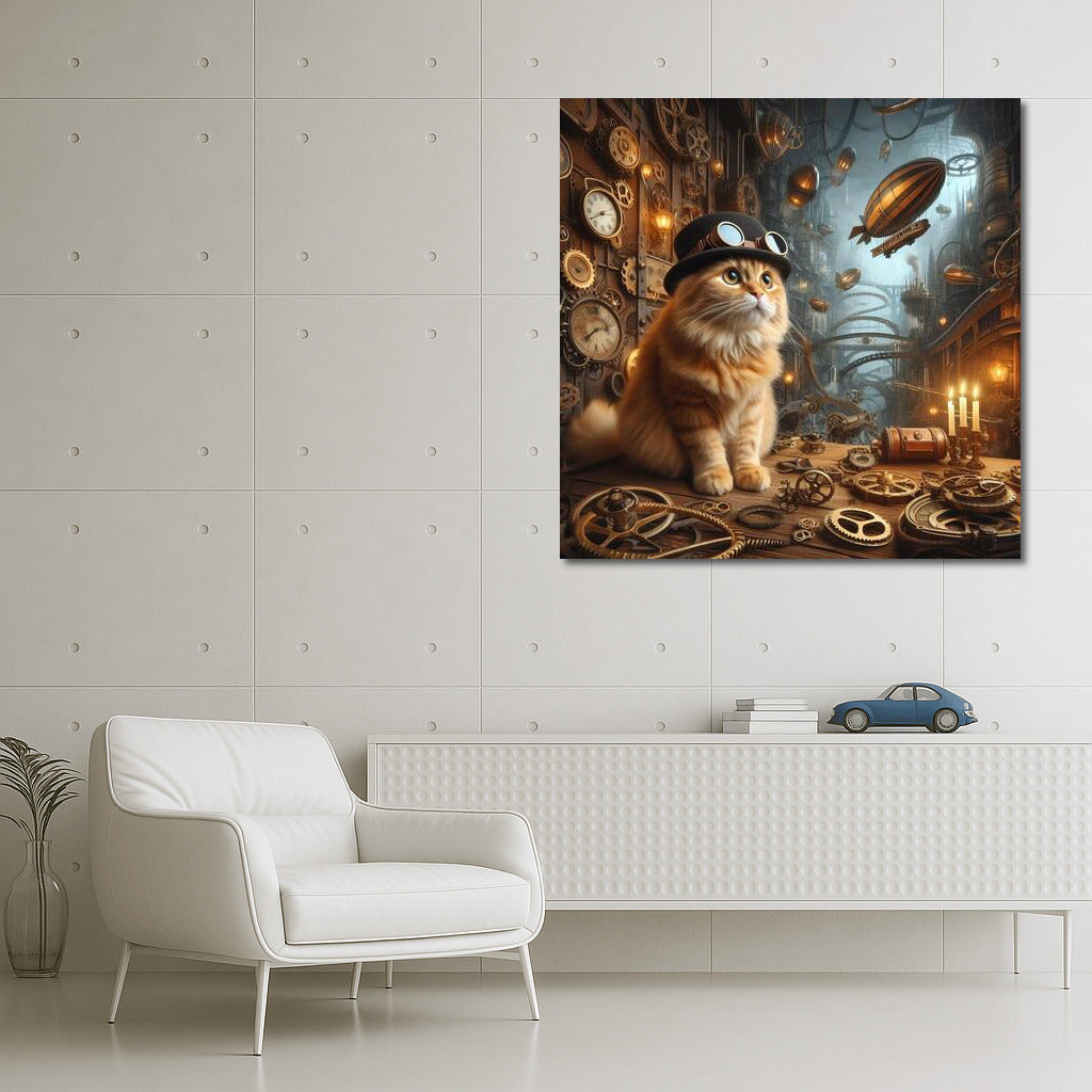 Steampunk Adventure: The Cat in the Hat Among the Gears