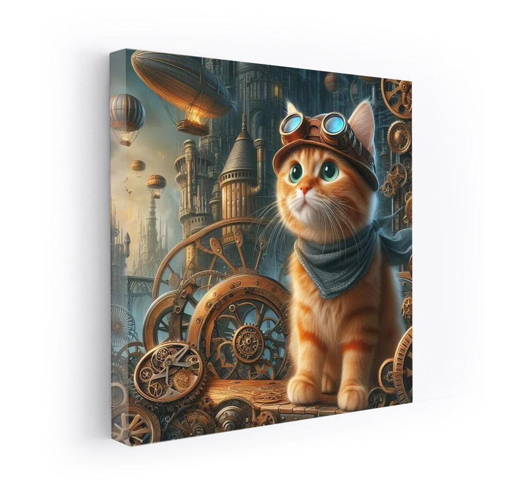 Steampunk Explorer Cat: Adventure 2