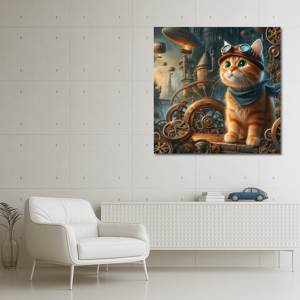 Steampunk Explorer Cat: Adventure 2