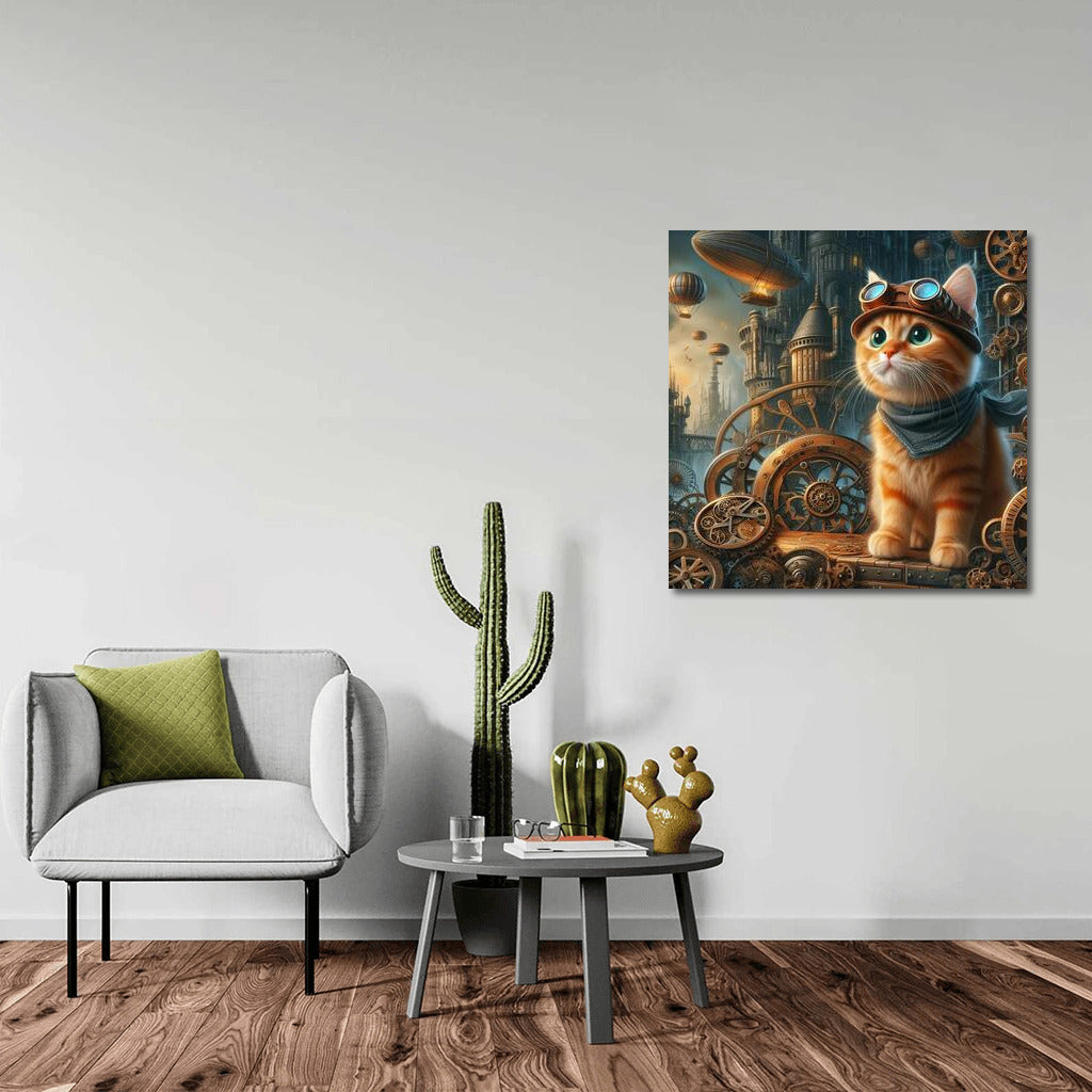 Steampunk Explorer Cat: Adventure 2