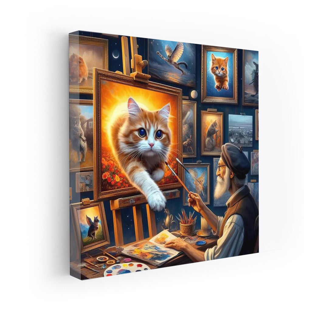 The Magician Cat: Journey Through Fantasy Worlds