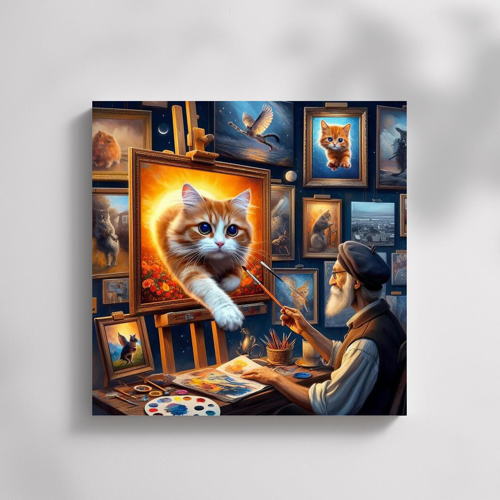 The Magician Cat: Journey Through Fantasy Worlds
