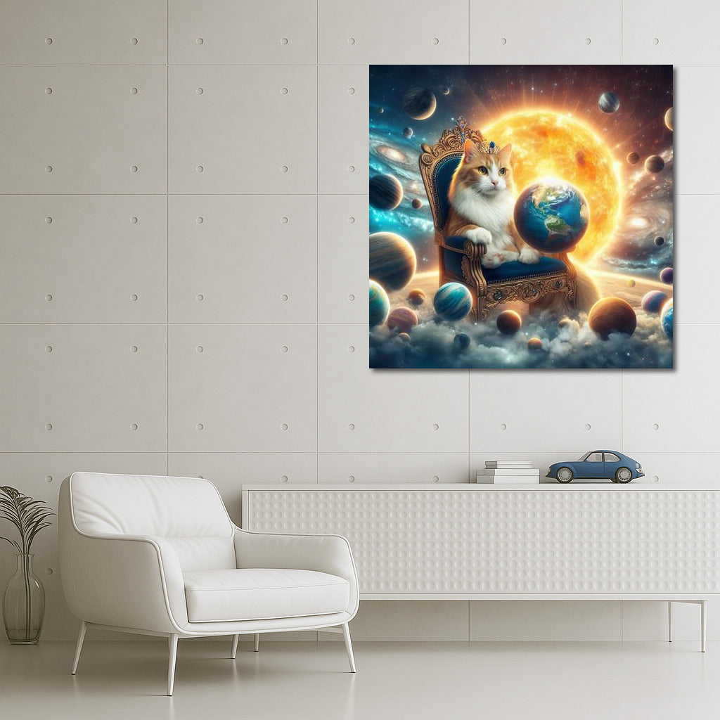 Space Cat Emperor: The Galaxy Lord on the Throne