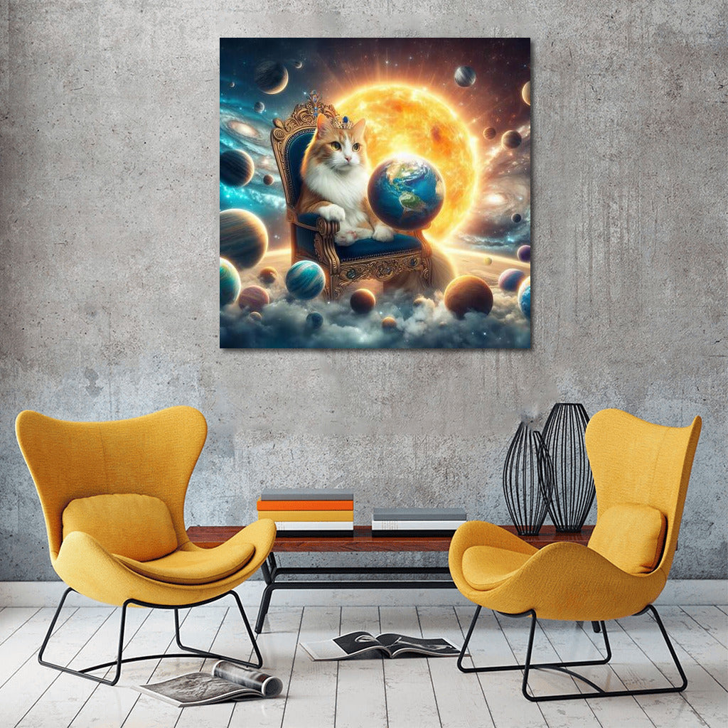 Space Cat Emperor: The Galaxy Lord on the Throne