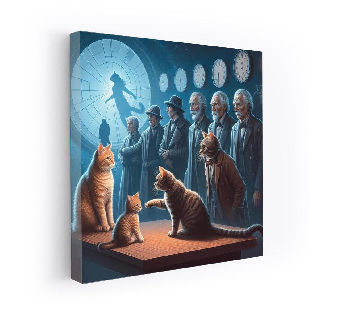 Chrononaut Cat: Meetings with Oneself Through the Ages