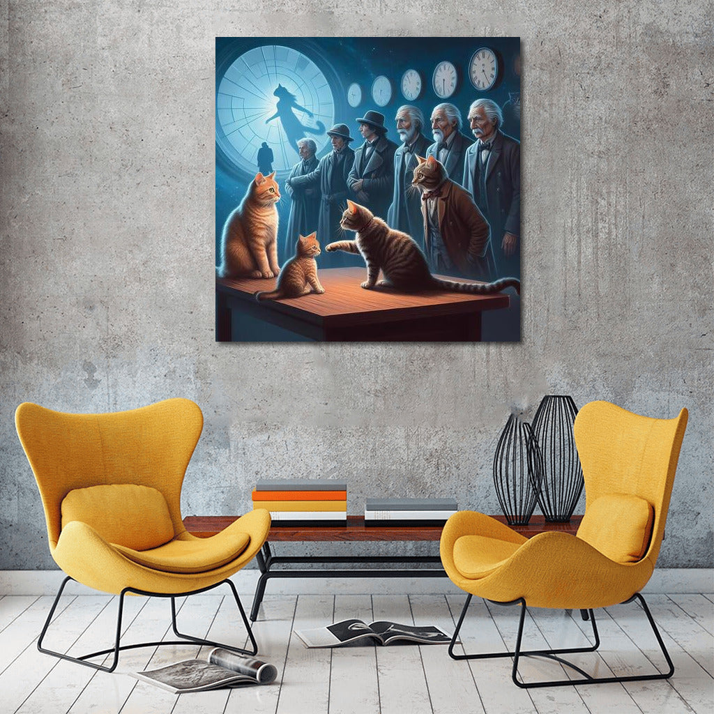 Chrononaut Cat: Meetings with Oneself Through the Ages