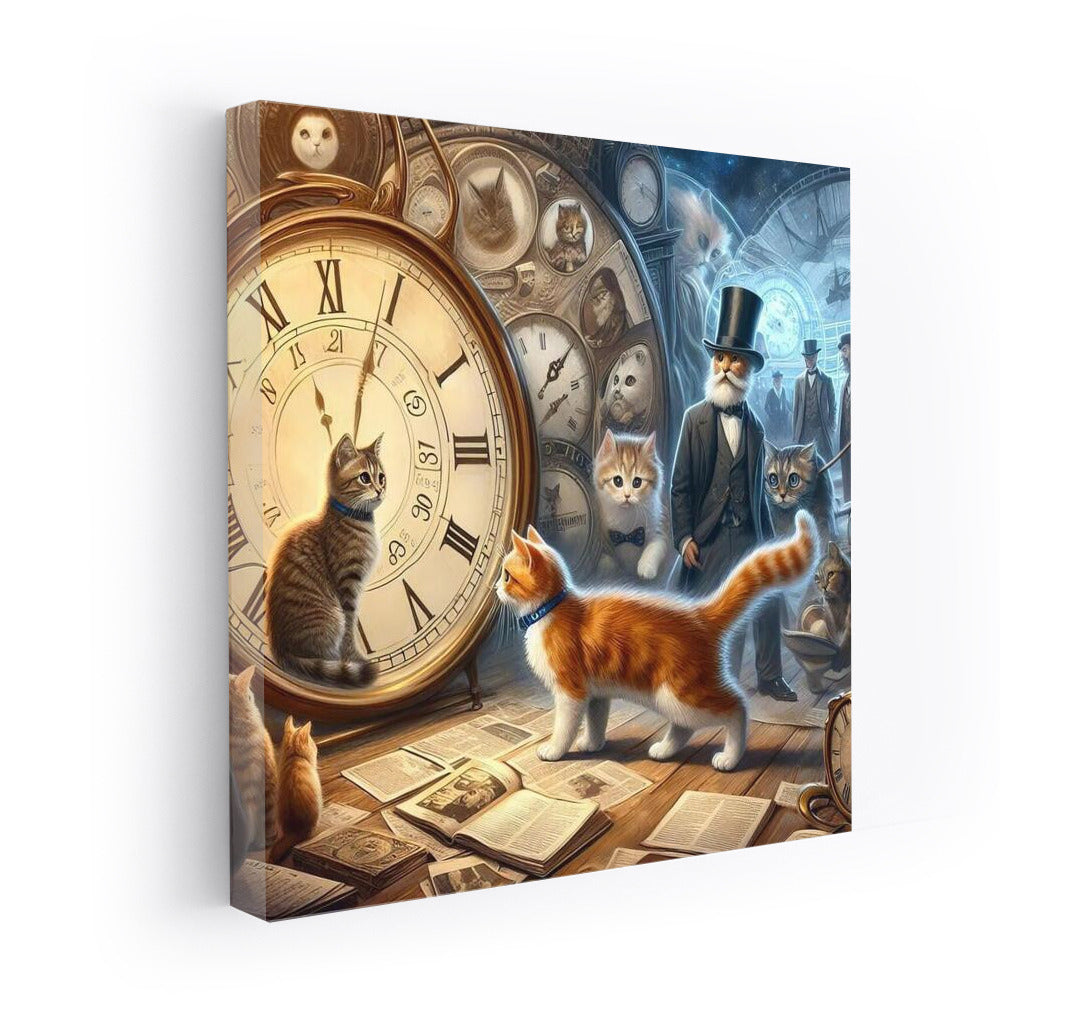 Cat in Time: Meetings Across Eras