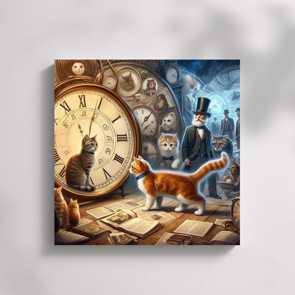 Cat in Time: Meetings Across Eras