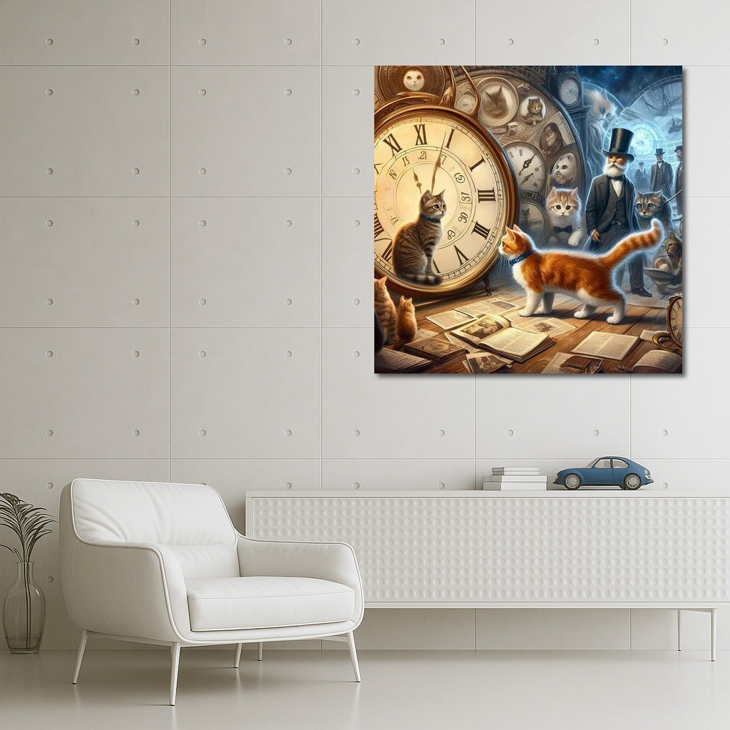 Cat in Time: Meetings Across Eras
