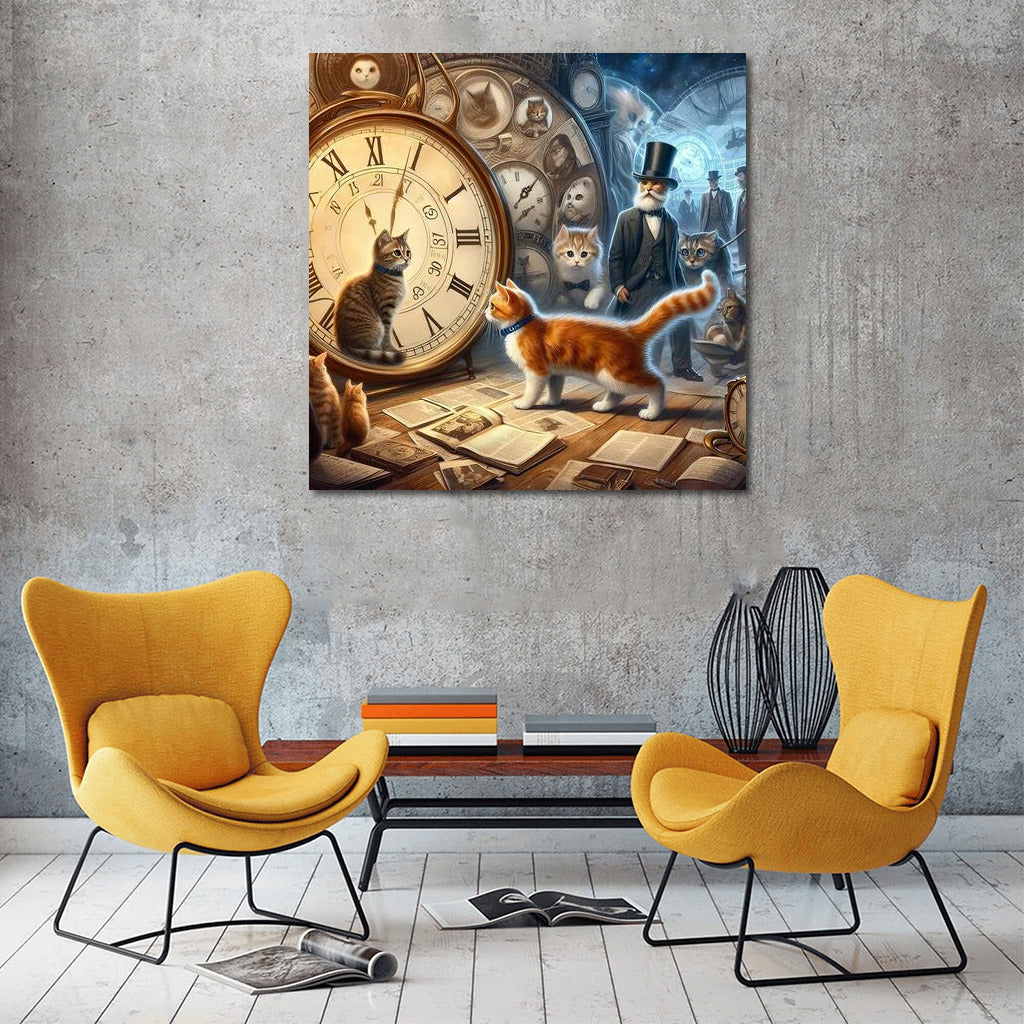 Cat in Time: Meetings Across Eras