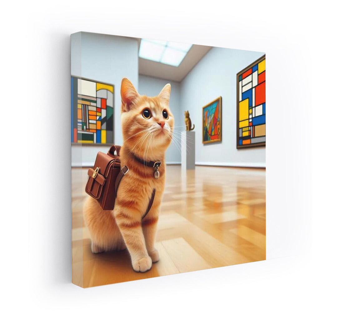 Curious Cat at the Museum: Painting in Sounds
