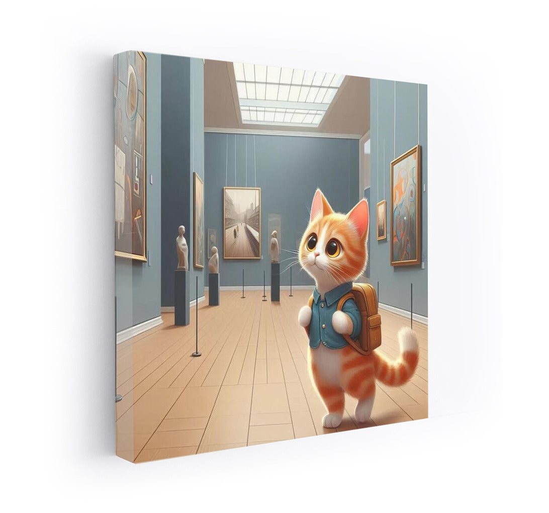 Kitten in the Museum: Magic on the Wall