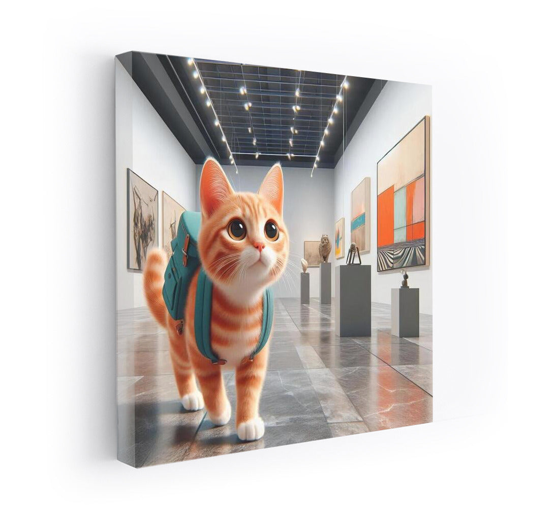 Cat-Aesthete in the Museum: Painting in the Mirror of Eyes