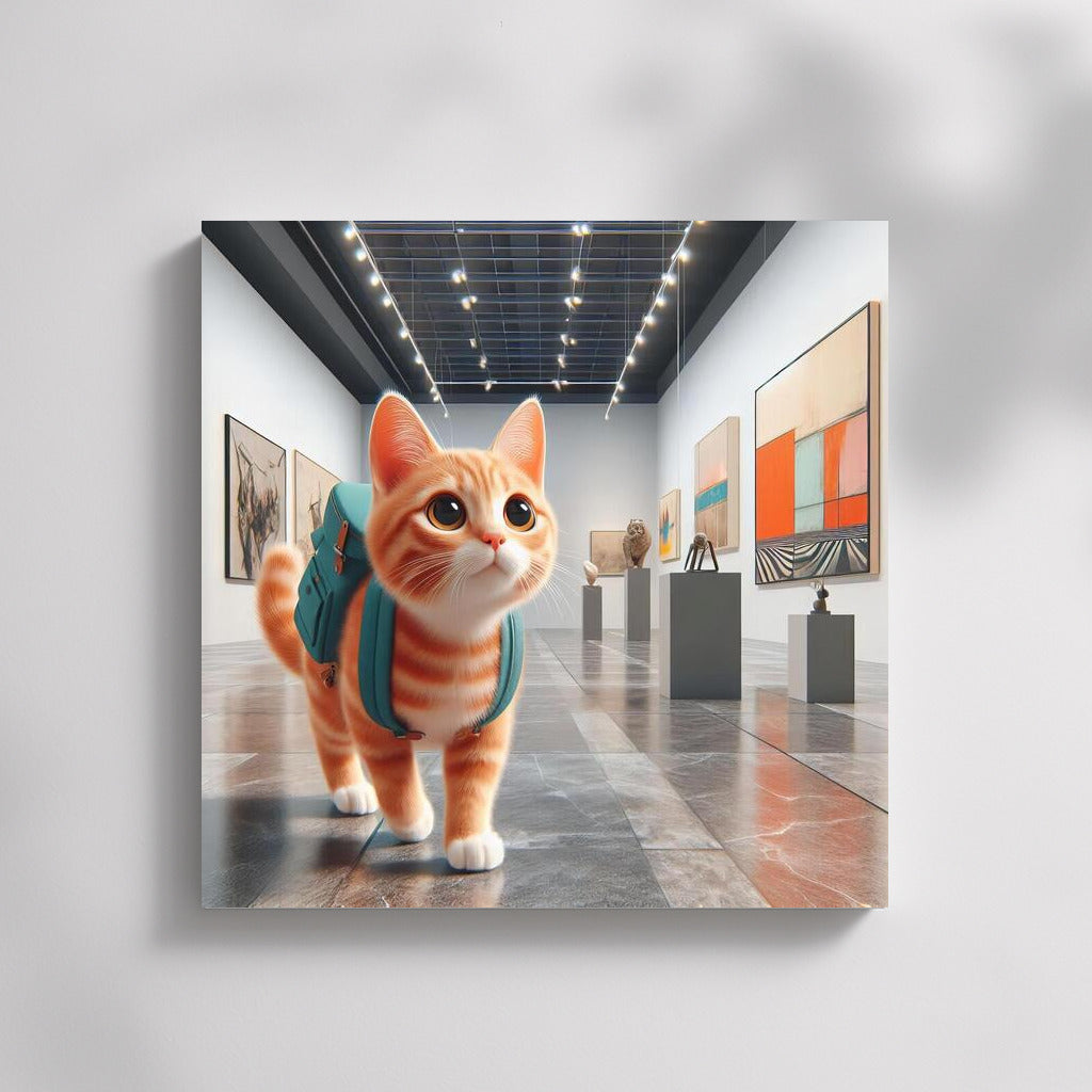 Cat-Aesthete in the Museum: Painting in the Mirror of Eyes