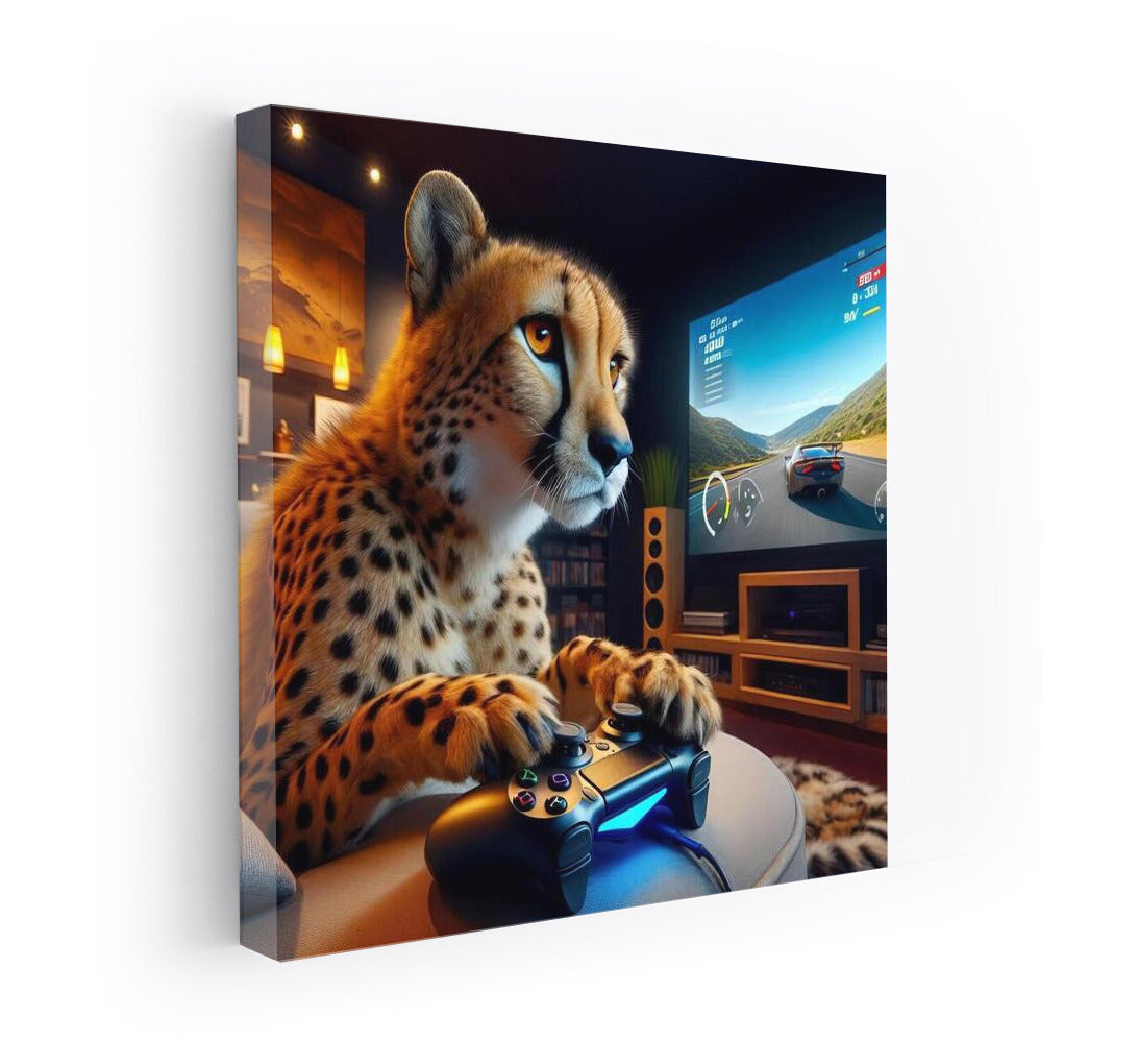 Gamer Cheetah in Home Theater: Dynamics and Style for Your Interior