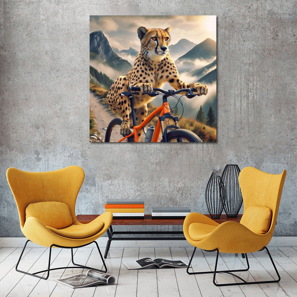 Cheetah on a Bike: Speed and Freedom in the Mountains