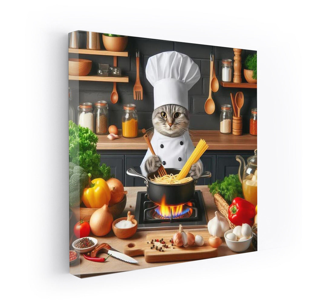 Chef Cat: Italian Magic in the Kitchen